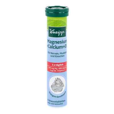 Kneipp Magnesium + Calcium Brausetabletten 20 stk von Kneipp GmbH PZN 07243987