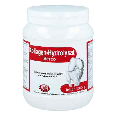 Kollagen Hydrolysat Berco Pulver 500 g von Berco-ARZNEIMITTEL PZN 05355541