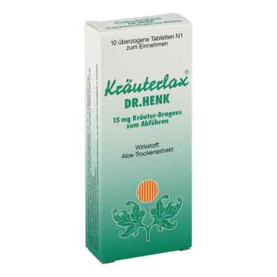 Kräuterlax Kräuter-Dragees zum Abführen 10 stk von Dr. Theiss Naturwaren GmbH PZN 02115517