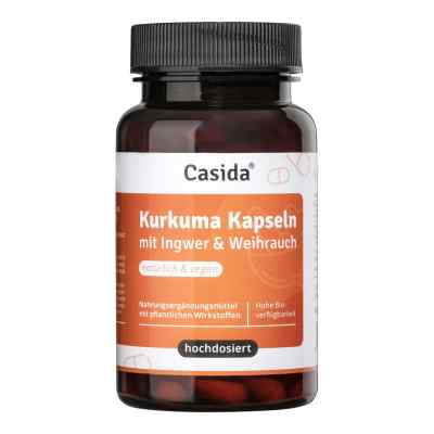 Kurkuma+Ingwer+Weihrauch Kapseln Hochdosiert 90 stk von Casida GmbH PZN 17975409