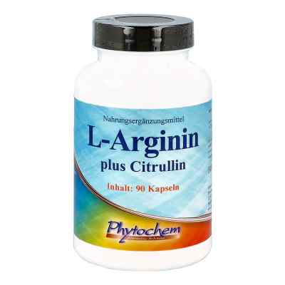 L-arginin plus Citrullin hochdosiert Kapseln 90 stk von Phytochem Nutrition UG (haftungs PZN 12729723