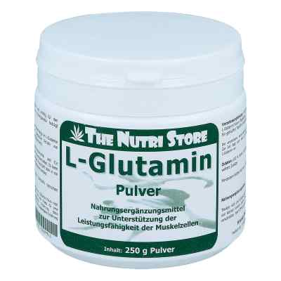 L-glutamin 100% rein Pulver 250 g von Hirundo Products PZN 00829945