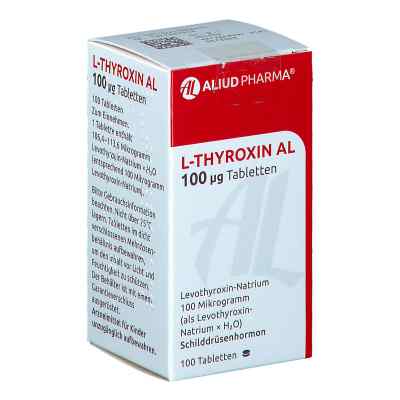 L-Thyroxin AL 100μg 100 stk von ALIUD Pharma GmbH PZN 05980894