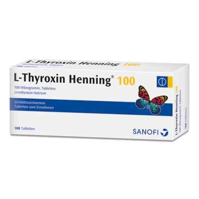 L-Thyroxin Henning 100 100 stk von Sanofi-Aventis Deutschland GmbH PZN 02532770
