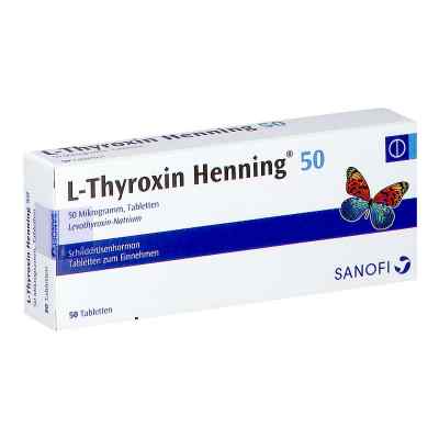 L-Thyroxin Henning 50 50 stk von Sanofi-Aventis Deutschland GmbH PZN 02532706