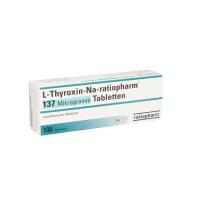 L-thyroxin-na-ratiopharm 137 Mikrogramm Tabletten