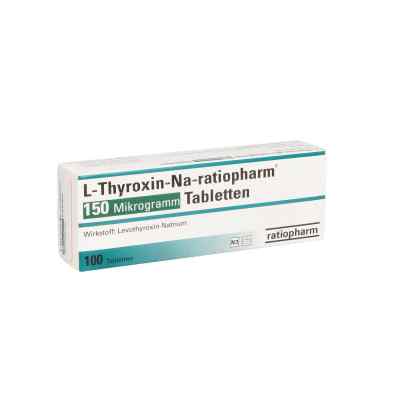 L-thyroxin-na-ratiopharm 150 Mikrogramm Tabletten