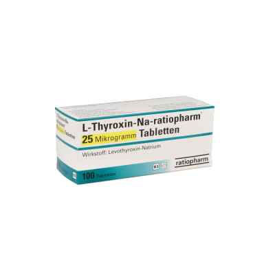 L-thyroxin-na ratiopharm 25 Mikrogramm Tabletten