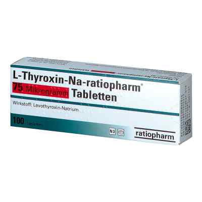 L-thyroxin-na ratiopharm 75 Mikrogramm Tabletten