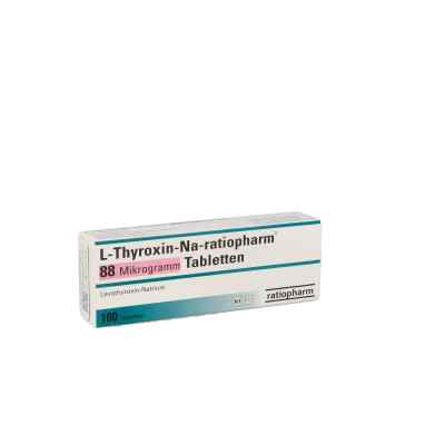 L-thyroxin-na-ratiopharm 88 Mikrogramm Tabletten