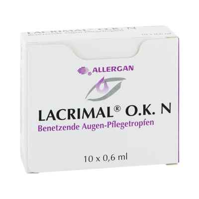 Lacrimal O.k. N Augentropfen 10X0.6 ml von AbbVie Deutschland GmbH & Co. KG PZN 10754208
