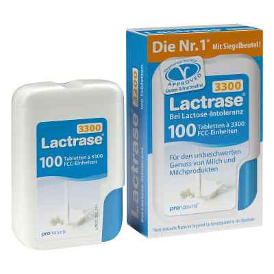 Lactrase 3.300 Fcc Tabletten im Klickspender 100 stk von Pro Natura Gesellschaft für gesu PZN 09545215