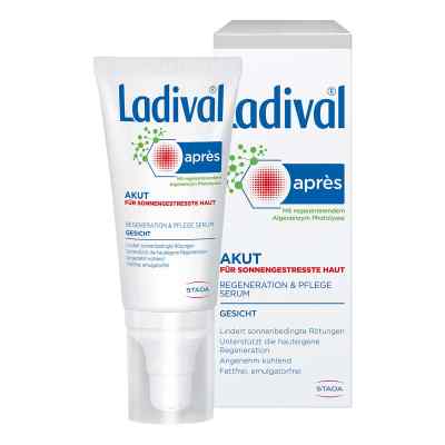 Ladival Akut Apres Beruhigungs-Serum für sonnengestresste Gesich 50 ml von STADA Consumer Health Deutschlan PZN 13229773