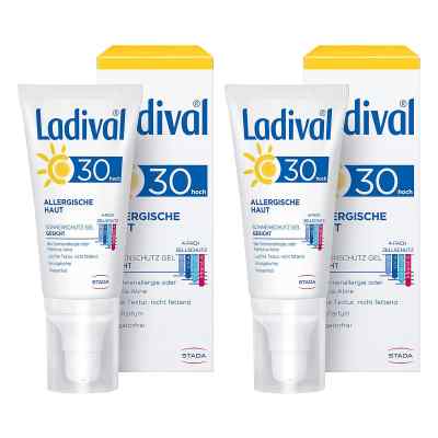 Ladival allergische Haut Gel Lsf 30 50 ml + GRATIS Ladival aller 1 stk von  PZN 08101464