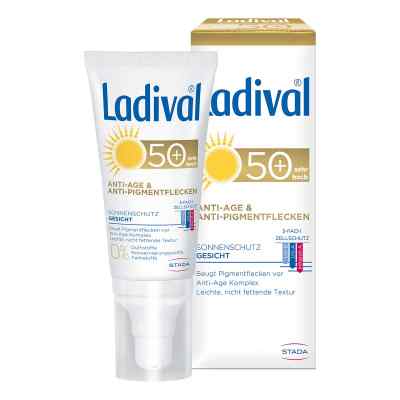 Ladival Anti-Age und Anti-Pigmentflecken Sonnencreme LSF50+ 50 ml von STADA Consumer Health Deutschlan PZN 15864172