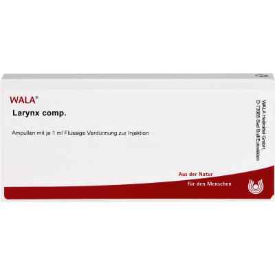 Larynx Comp.ampullen 10X1 ml von WALA Heilmittel GmbH PZN 02086000
