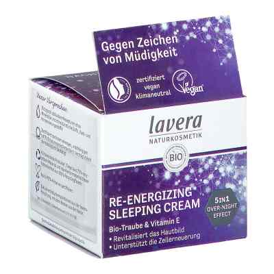 Lavera Re-energizing Sleeping Cream Dt 50 ml von LAVERANA GMBH & Co. KG PZN 17185050
