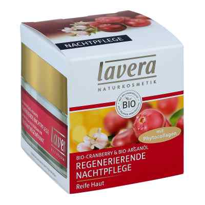 Lavera regenerierende Nachtpflege Cranberry Creme 50 ml von LAVERANA GMBH & Co. KG PZN 11090354