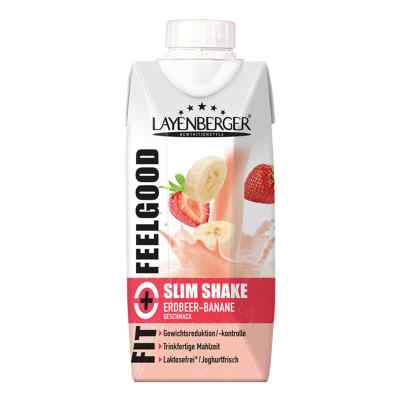 Layenberger Fit+Feelgood Slim Shake Erdbeer-Banane 330 ml von Layenberger Nutrition Group GmbH PZN 17149953