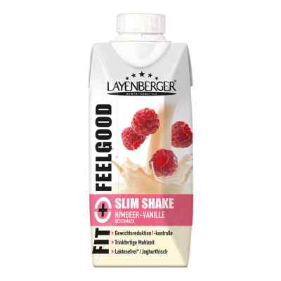 Layenberger Fit+Feelgood Slim Shake Himbeer-Vanille 330 ml von Layenberger Nutrition Group GmbH PZN 17206881