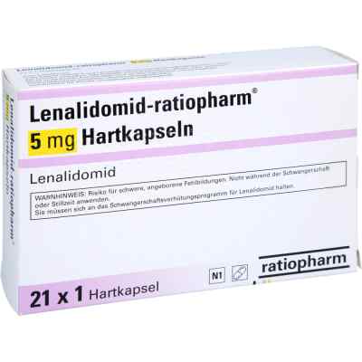 Lenalidomid-ratiopharm 5 Mg Hartkapseln