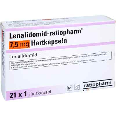Lenalidomid-ratiopharm 7,5 Mg Hartkapseln