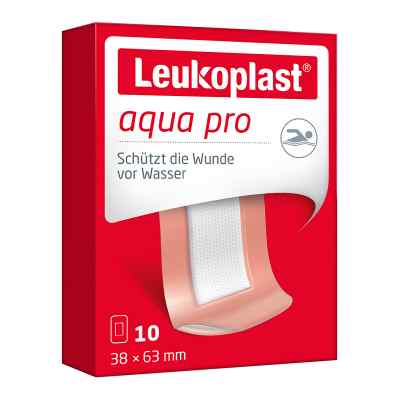 Leukoplast aqua pro Strips 38x63 mm 10 stk von BSN medical GmbH PZN 14219937
