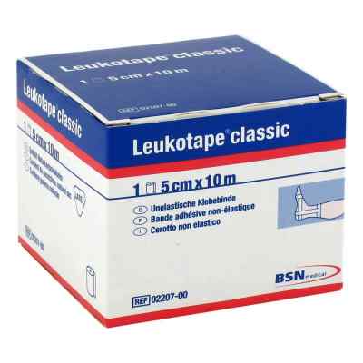 Leukotape Classic 10mx5cm weiss 1 stk von BSN medical GmbH PZN 00499732