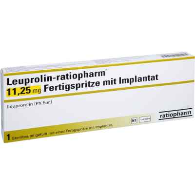 Leuprolin-ratiopharm 11,25 Mg Fertigspritze mit implant.