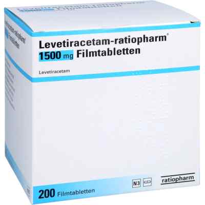 Levetiracetam-ratiopharm 1.500 mg Filmtabletten