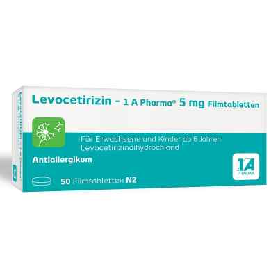 Levocetirizin - 1 A Pharma® 5 mg Filmtabletten
