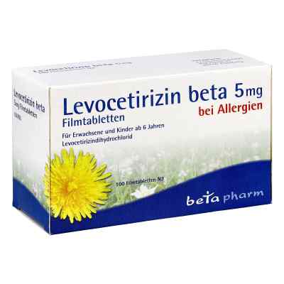 Levocetirizin beta 5 mg Filmtabletten