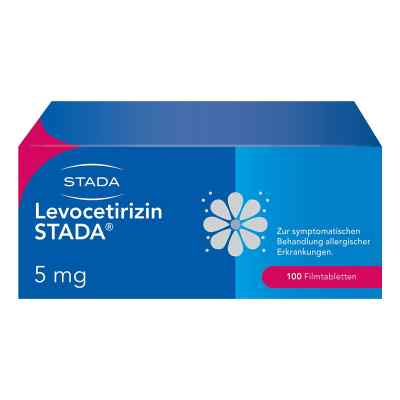 Levocetirizin STADA 5 mg Filmtabletten bei Allergien 100 stk von STADA GmbH PZN 15745645