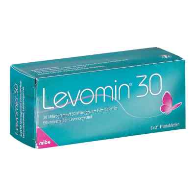 Levomin 30 30 Mikrogramm/150 Mikrogramm 6X21 stk von MIBE GmbH Arzneimittel PZN 07125101