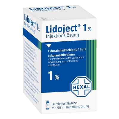 Lidoject 1% Injektionslösung in Durchstechflaschen