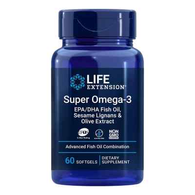 Life Extension Super Omega-3 EPA/DHA Weichkapseln 60 stk von Vitalized B.V. PZN 19505694