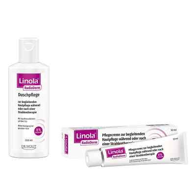 Linola Radioderm: Duschpflege und Pflegecreme