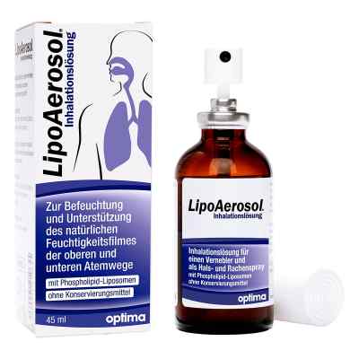 Lipoaerosol liposomale Inhalationslösung 45 ml von OPTIMA Pharmazeutische GmbH PZN 09299992