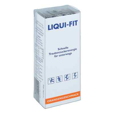 Liqui Fit Orange flüssige Zuckerlösung Beutel 12 stk von h&h DiabetesCare GmbH PZN 10627131