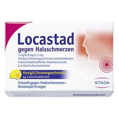 Locastad gegen Halsschmerzen 2mg/0,6mg/1,2mg Honig/Zitrone 24 stk von STADA Consumer Health Deutschlan PZN 11852137