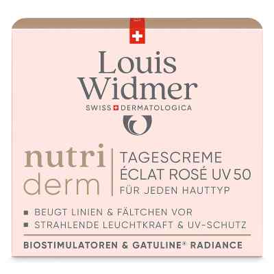 Louis Widmer nutriderm Tagescreme Èclat Rosé UV 50 