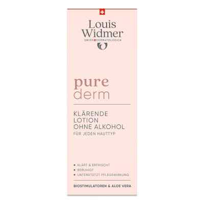 Louis Widmer purederm klärende Lotion ohne Alkohol 