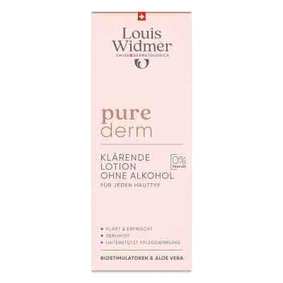 Louis Widmer purederm klärende Lotion ohne Alkohol o.p