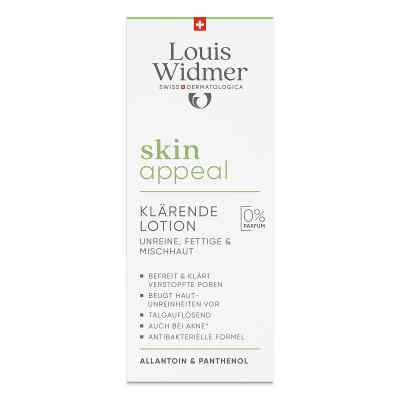 Louis Widmer skinappeal Klärende Lotion unparfümiert