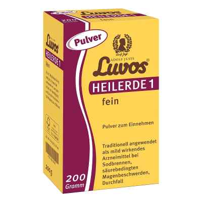Luvos® Heilerde 1 fein Pulver 200 g von Heilerde-Gesellschaft Luvos Just GmbH & Co. KG PZN 05106097