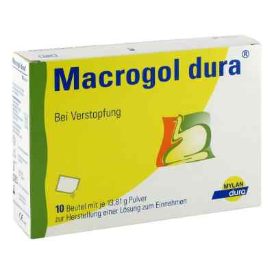 Macrogol dura Pulv.z.herst.e.lsg.z.einnehmen 10 stk von Mylan Healthcare GmbH PZN 07235901