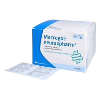 Macrogol-neuraxpharm Plv.z.her.e.lsg.z.einnehmen 50 stk von neuraxpharm Arzneimittel GmbH PZN 13703281