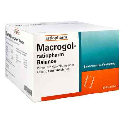 Macrogol-ratiopharm Balance 50 stk von ratiopharm GmbH PZN 06553119