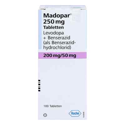 Madopar 250mg 100 stk von Roche Pharma AG PZN 03501866
