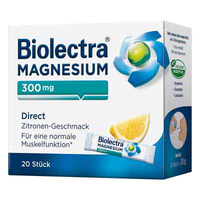 Magnesium Biolectra Direct Pellets 20 stk von HERMES Arzneimittel GmbH PZN 04115295